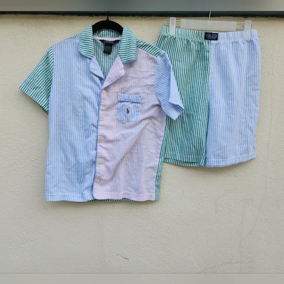 POLO RALPH LAUREN Twill Fun Sleep Set - Picture 2 of 7